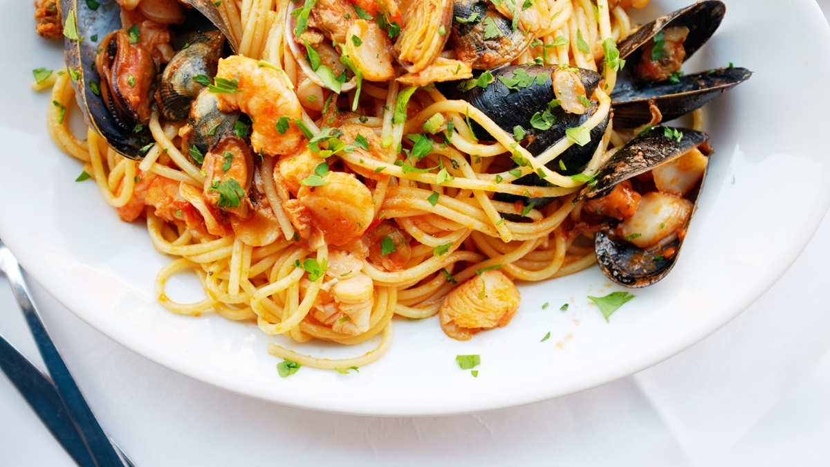 pasta with sea food